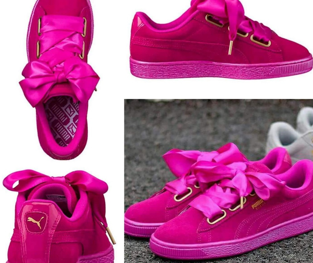 Basket Heart Pumas limited edition
